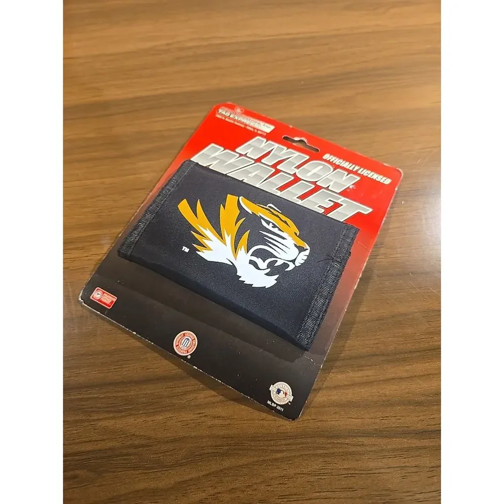 NEW Missouri Tigers Nylon Tri-Fold Wallet